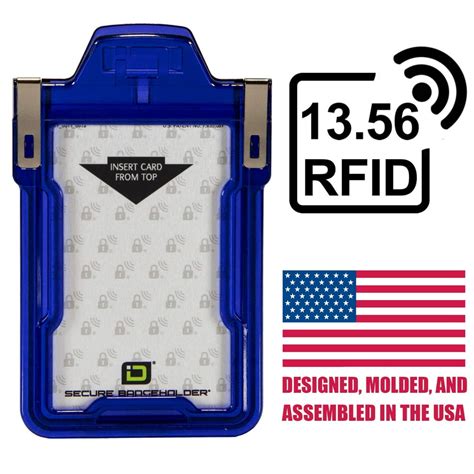 rfid badge holder|durable id badge holders.